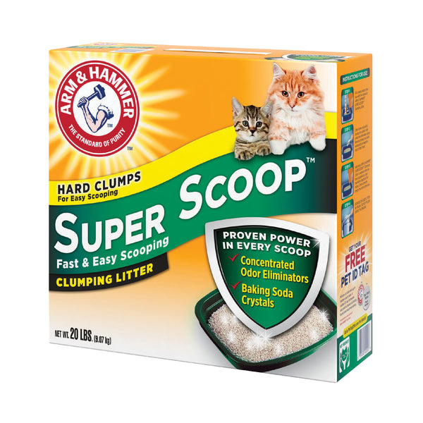 Arm Hammer Super Scoop Clumping Litter Fresh Scent 9.07 kg