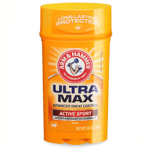 Arm & Hammer ULTRAMAX™ Solid Antiperspirant Deodorant, Active Sport
