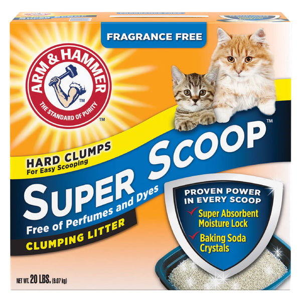 Arm and hammer 2024 super scoop cat litter